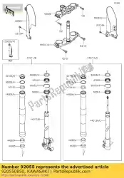 Qui puoi ordinare ring-o klx150fff da Kawasaki , con numero parte 920550850: