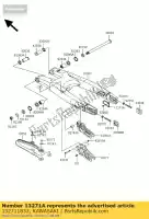 132711833, Kawasaki, p?yta, o? kawasaki kx  m r f klx kx125 kx250 kx250f kx450f klx450r 125 250 450 , Nowy