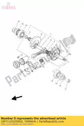 Here you can order the rod, connecting from Yamaha, with part number 1W7116510000: