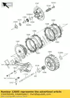 130950049, Kawasaki, carcasa-comp-embrague kx250t6f kawasaki kx 250 2005 2006 2007 2008, Nuevo