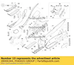 Tutaj możesz zamówić prawa mata od Piaggio Group , z numerem części 1B006344: