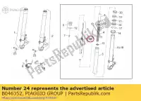 B046352, Piaggio Group, Pistone rh. completare aprilia rsv4 tuono tuono 1000 2014, Nuovo