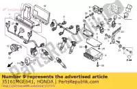 35161MGE641, Honda, sensorcomp., hellingshoek honda vfr  f crosstourer x dtc fd xd dct vfr1200fa vfr1200fda vfr1200f vfr1200fd 1200 , Nieuw