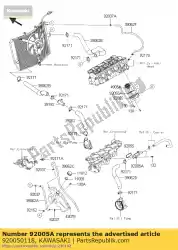 Ici, vous pouvez commander le raccord auprès de Kawasaki , avec le numéro de pièce 920050118: