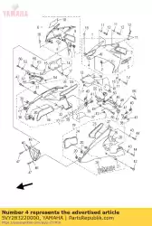 Aquí puede pedir quedarse 2 de Yamaha , con el número de pieza 5VY283220000: