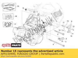 Here you can order the gasket set from Piaggio Group, with part number AP9150490: