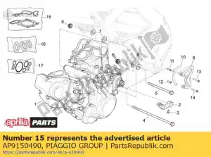 Piaggio Group AP9150490 gasket set - Bottom side