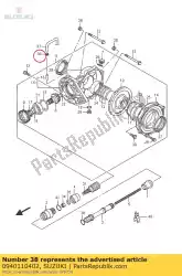 Qui puoi ordinare clip da Suzuki , con numero parte 0940110402: