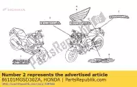 86101MGSD30ZA, Honda, marca, honda (60 mm) * tipo1 honda nc  xa integra d dct xd dtc sd s x sa nc700s nc700sa nc700sd nc700x nc700xa nc700xd 700 , Novo