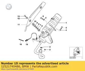 bmw 12521740486 plug terminal lambda probe - Bottom side