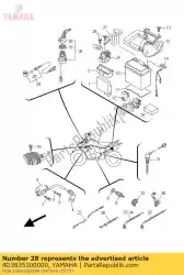 Aquí puede pedir conjunto de luz piloto de Yamaha , con el número de pieza 4D3835300000: