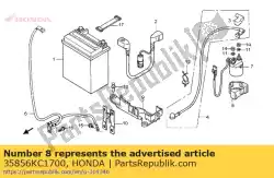 Aqui você pode pedir o borracha de choque, magn em Honda , com o número da peça 35856KC1700: