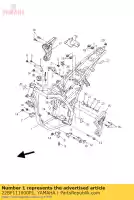 22BF111000P1, Yamaha, frame comp mbl2 yamaha wr 125 2009 2010 2011, Nouveau