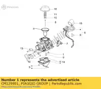 CM129901, Piaggio Group, jet principal 90 aprilia derbi gilera piaggio vespa  atlantic beverly cafe carnaby gp granturismo mulhacen mulhacen cafe nexus rambla runner sport city sport city cube sport city street terra adventure e terra e x zapm46301 125 200 2003 2004 2005 2006 2007 2008 2009 2010 , Nouveau