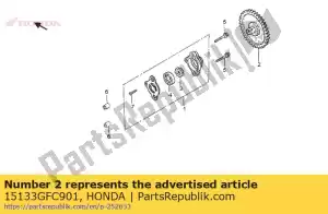 Honda 15133GFC901 ingranaggio, pompa dell'olio azionata (39 - Il fondo