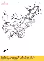 9700L0602000, Yamaha, parafuso yamaha szr 660, Novo