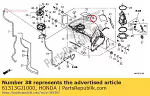 Honda 61313GJ1000 gumowy - Dół