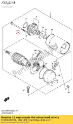 Here you can order the bolt, trough from Suzuki, with part number 3128188C00: