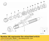 23212330168, BMW, suporte - 17x39,5x2,5 bmw   20 900 1100 1150 1200 1996 1997 1998 1999 2000 2001 2002 2003 2004 2005 2006 2007 2008 2009 2010, Novo