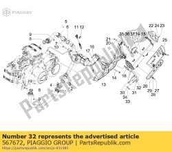 Aprilia 567672, Rondella, OEM: Aprilia 567672