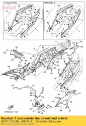 Here you can order the graphic 1 from Yamaha, with part number BS7F173E40: