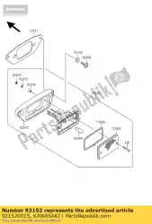 Aquí puede pedir collar de Kawasaki , con el número de pieza 921520015: