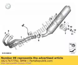 Qui puoi ordinare manicotto distanziatore da BMW , con numero parte 18217677792: