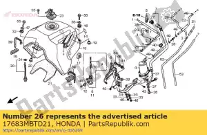 honda 17683MBTD21 nenhuma descrição disponível no momento - Lado inferior