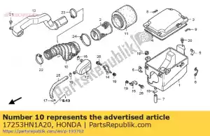 honda 17253HN1A20 nenhuma descrição disponível no momento - Lado inferior