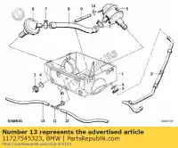 11727545323, BMW, tubo vuoto nero - 3,5x1,8 bmw  650 750 800 850 1000 1100 1200 1976 1977 1978 1979 1980 1981 1982 1983 1984 1985 1986 1987 1988 1989 1990 1991 1992 1993 1994 1995 1996 1997 1998 1999 2000 2001 2002 2003 2004, Nuovo