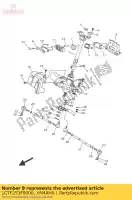 1CTF253F0000, Yamaha, bracket, steering yamaha  yfm 450 2011 2012 2013 2014 2015 2016 2018 2019 2020 2021, New