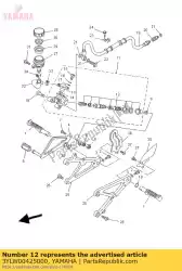 Qui puoi ordinare kit cilindro, maestro da Yamaha , con numero parte 3YLW00425000: