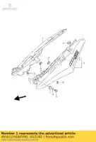 4550127G00YHG, Suzuki, bekleding, zitstaart suzuki dl vstrom u3  a au3 dl650a v strom 650 , Nieuw