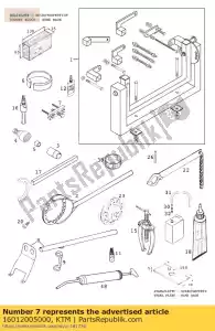 ktm 16012005000 extracteur - La partie au fond