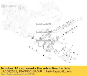Piaggio Group 1A0082585 schlauch coup par - La partie au fond