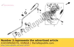 Ici, vous pouvez commander le clamper, frein de stationnement auprès de Honda , avec le numéro de pièce 43455MGSD70: