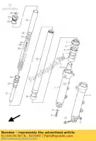 5110419C3013L, Suzuki, damper assy,l. suzuki gsx  f gsxr fu fu2 gsx600f 600 , New