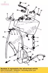 Aquí puede pedir camino 3 (47x) de Yamaha , con el número de pieza 904131001800: