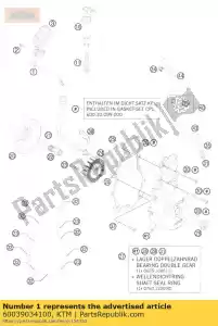 ktm 60039034100 generador de impulsos lc8 04 - Lado inferior