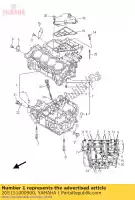 20S151000900, Yamaha, conjunto do cárter yamaha ajs xj  600 2009 2010 2011 2014 2015 2016, Novo