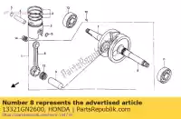 13321GN2600, Honda, crankshaft, l. honda sa 50 1993, New