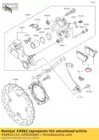 430820133, Kawasaki, pad-assy-brake zx636edf kawasaki  zx 600 636 2013 2014 2015 2016 2017 2018 2019 2021, Novo