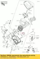 590060015, Kawasaki, parafoudre-flamme kvf750d8f kawasaki  brute force kvf 750 2008 2009 2010 2011 2012 2013 2014 2015 2016 2017 2018 2019 2020 2021, Nouveau