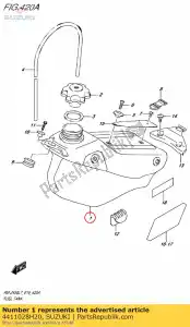 suzuki 4411028H20 zbiornik komp, paliwo - Dół