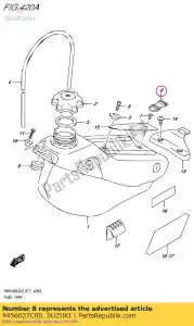 suzuki 4456027C00 band, brandstoftank - Onderkant