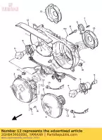 2GH843960000, Yamaha, cobrir yamaha fzr fz xt xtz tenere 1000 750 600, Novo