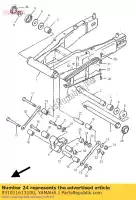 931011613100, Yamaha, uszczelka olejowa (47x) yamaha fj fz fzr gts rd szr tzr xv yzf 125 250 500 535 600 660 750 1000 1200 1985 1987 1988 1989 1990 1991 1992 1993 1994 1995 1996 1997 1998, Nowy