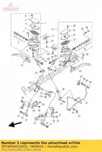 yamaha 5PXW00410000 zestaw cylindra, master - Dół