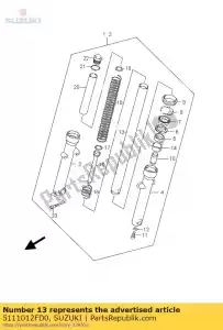 Suzuki 5111012FD0 tubo interno - Il fondo