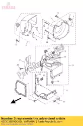 Here you can order the label from Yamaha, with part number 43DE38890000: